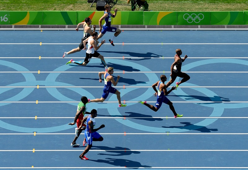 Nội dung chạy trong điền kinh gồm chạy ngắn, chạy trung bình, chạy dài, marathon, vượt rào và tiếp sức. 