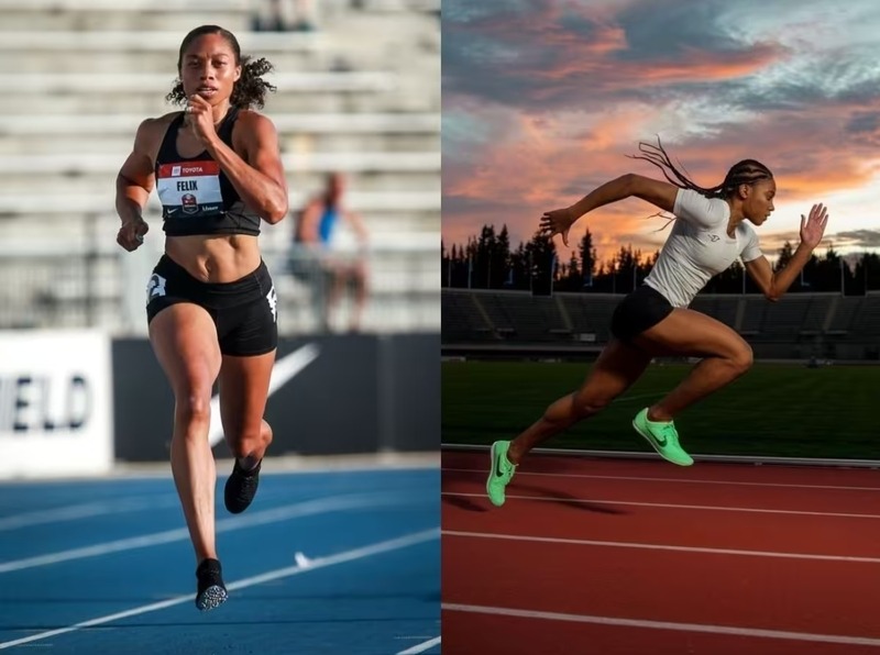 Tập điền kinh giúp cải thiện tim mạch, hô hấp, sức mạnh cơ bắp, vóc dáng và tinh thần kỷ luật. 