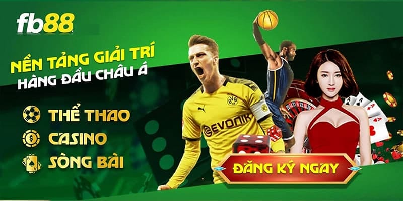 FB88 được nhắc đến nhờ danh mục sản phẩm đa dạng, từ thể thao, casino đến trò chơi trực tuyến. 
