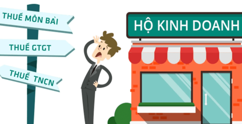 Hộ kinh doanh đóng thuế dựa trên doanh thu, ngành nghề, phương pháp kê khai và nghĩa vụ hóa đơn. 