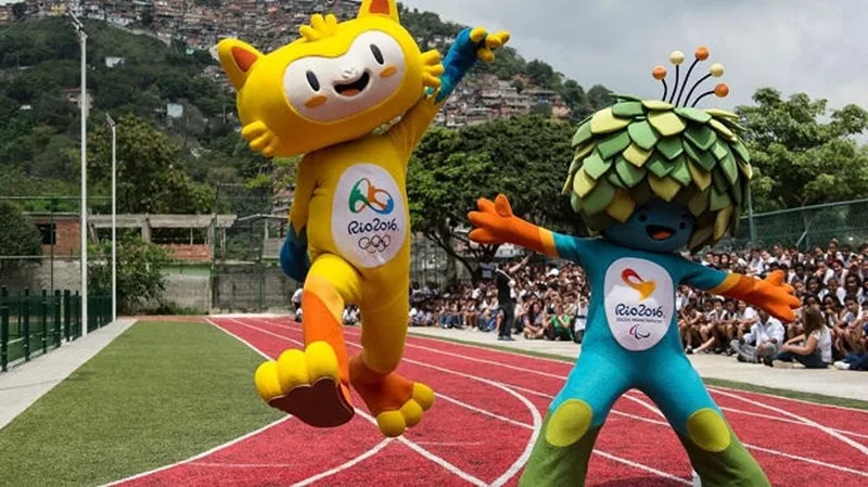 Biểu tượng rực rỡ sắc màu của ngày hội thể thao Olympic Rio 2016 tại đất nước Brazil.